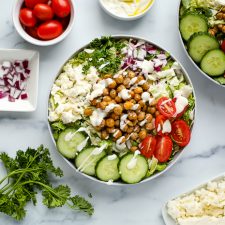 Mediterranean Chickpea Bowls