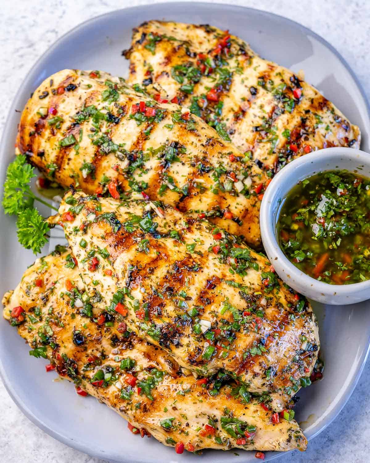 Grilled Chimichurri Chicken