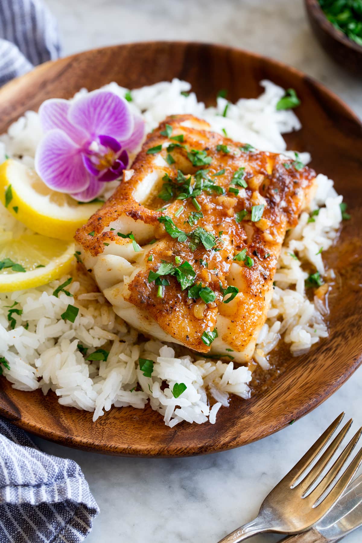 Lemon Butter Cod Recipe