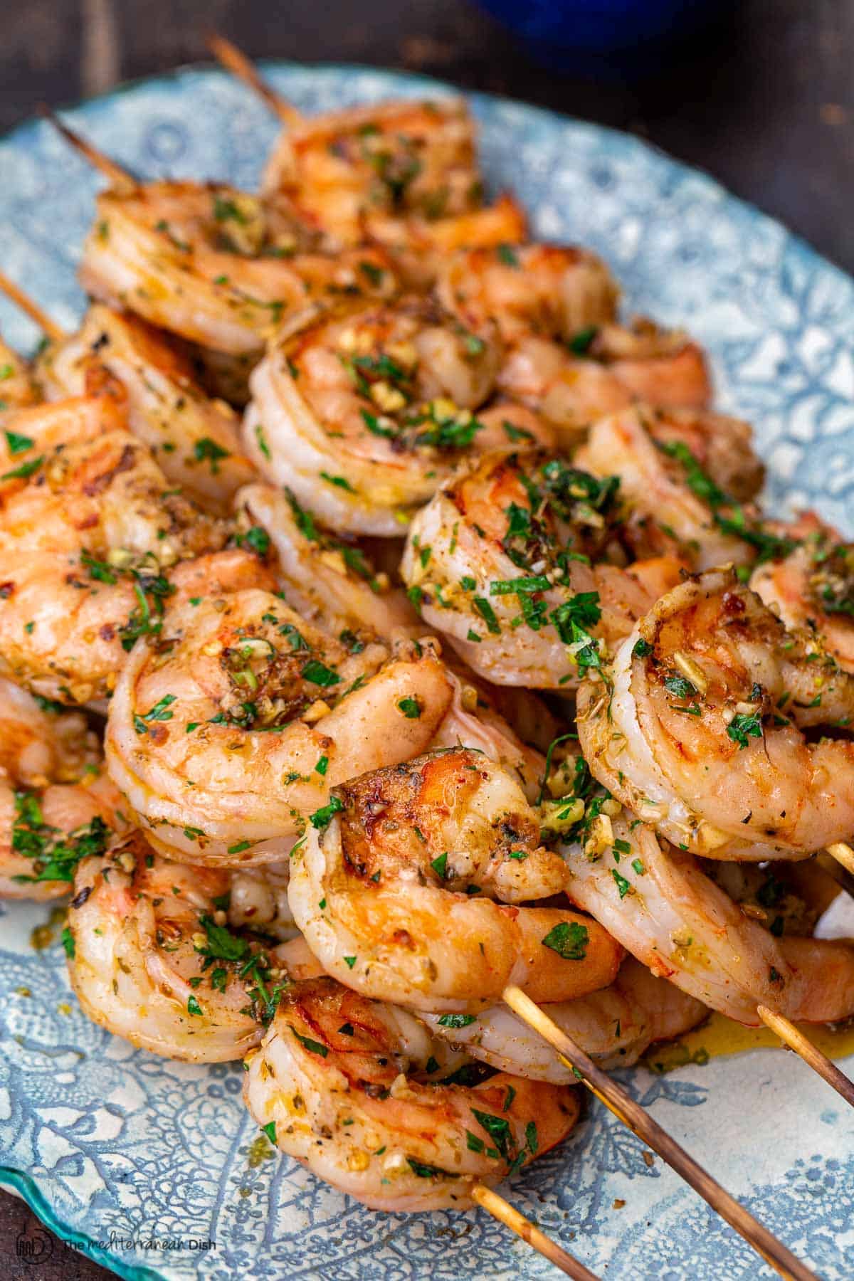 Mediterranean Grilled Shrimp Kabobs Recipe