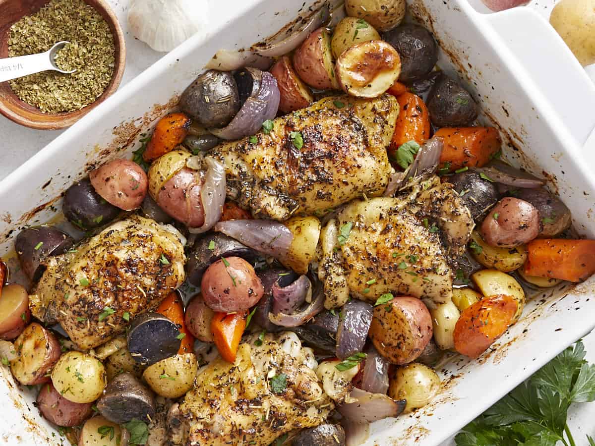 Roasted Chicken and Vegetables