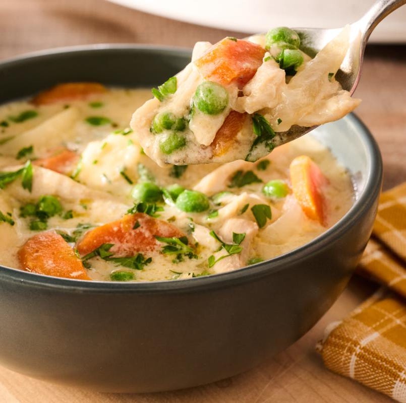 13. Slow Cooker Chicken and Dumplings