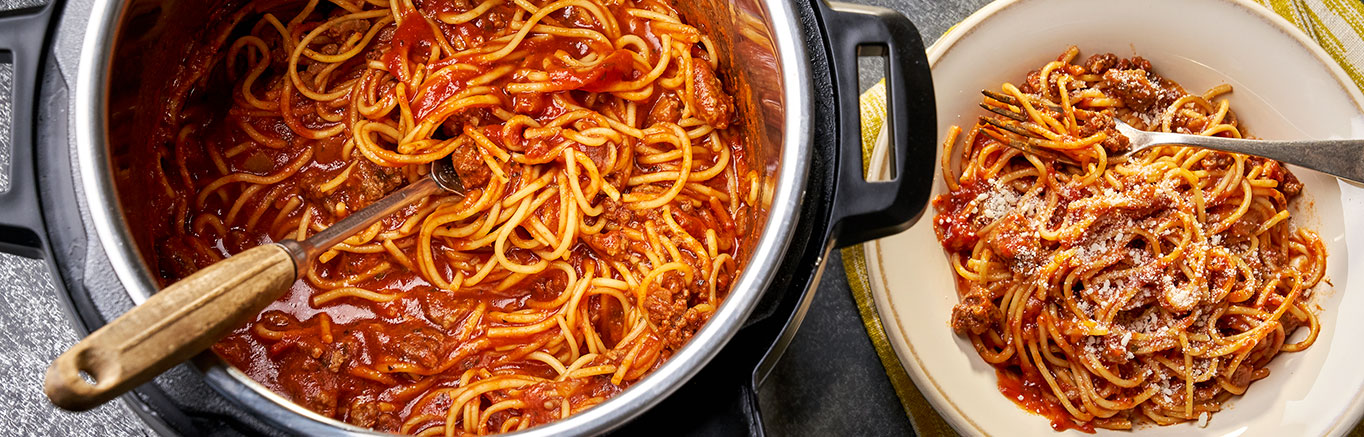 Instant Pot® Spaghetti Bolognese
