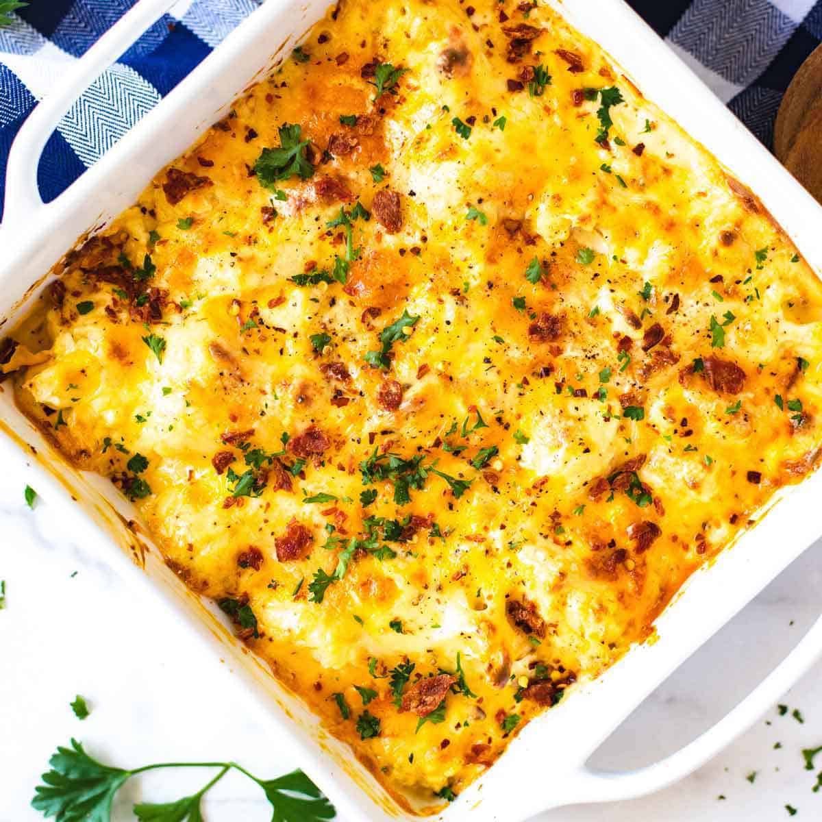 Keto Cauliflower Mac and Cheese