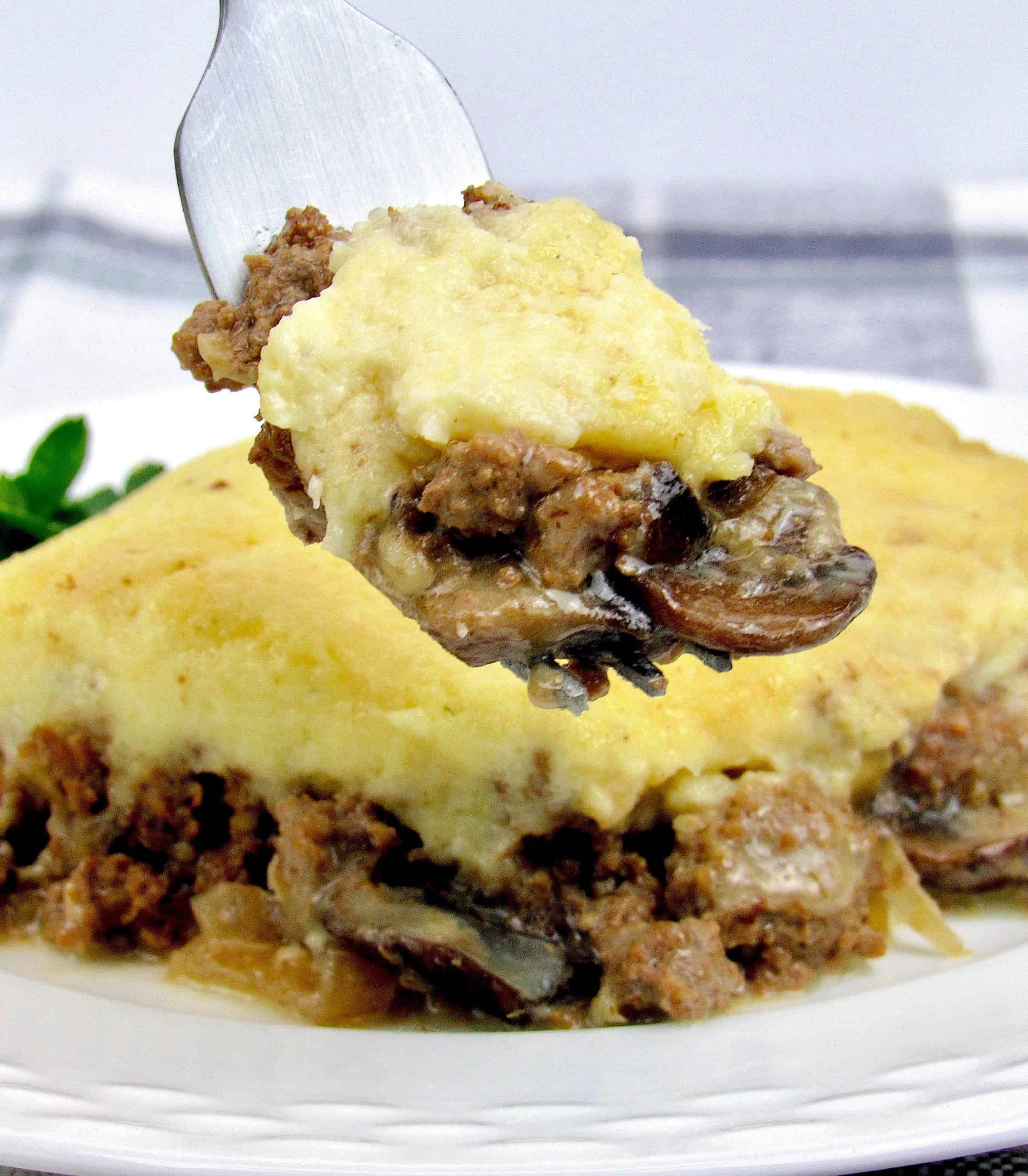 Keto Beef Stroganoff Casserole
