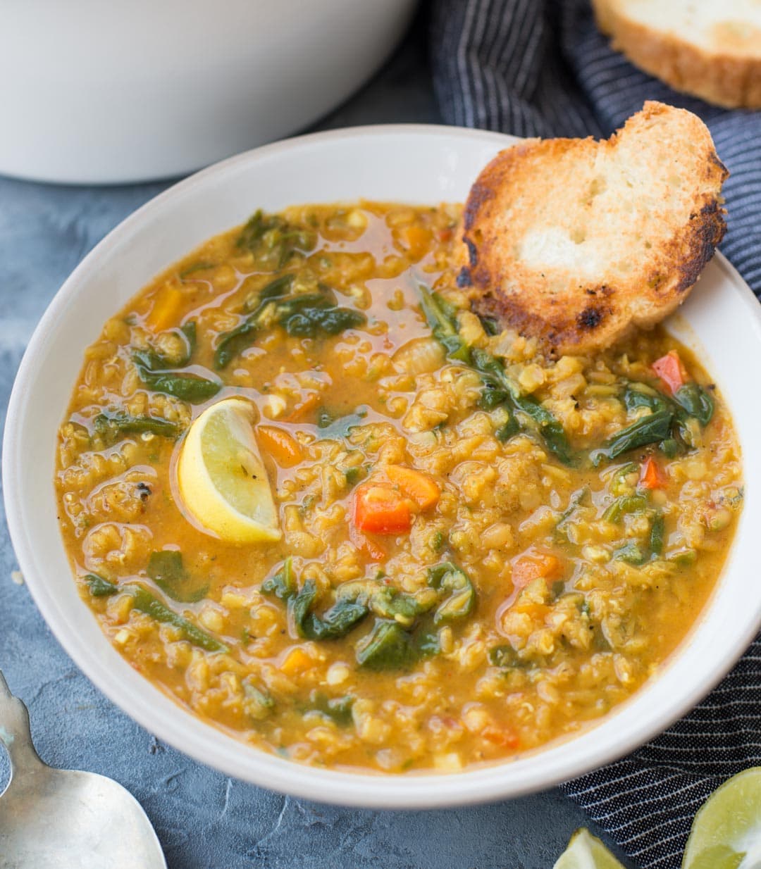 Spinach Lentil Soup