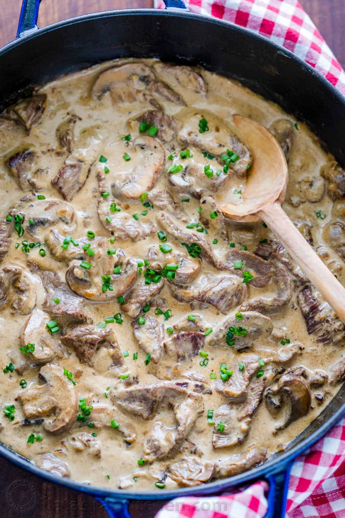14. Beef Stroganoff Recipe