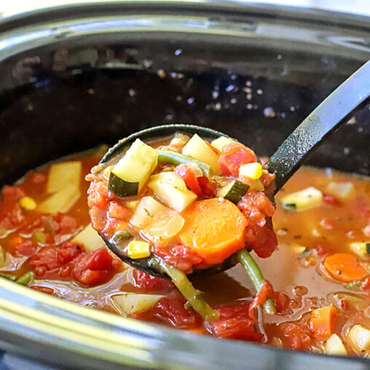 Crock Pot Vegetable Soup Recipe