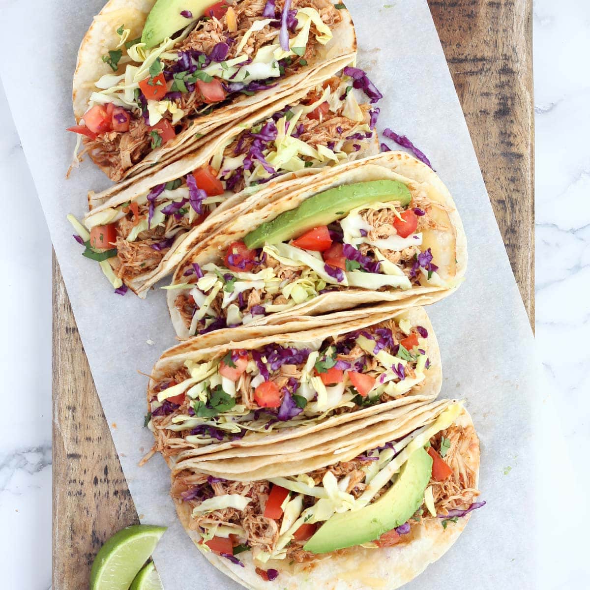 Crockpot Chicken Tacos