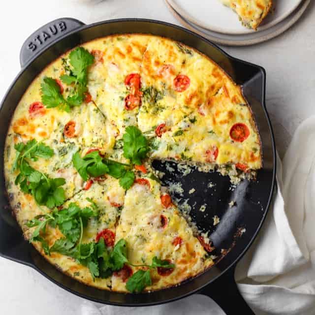 13. Vegetable Frittata Recipe