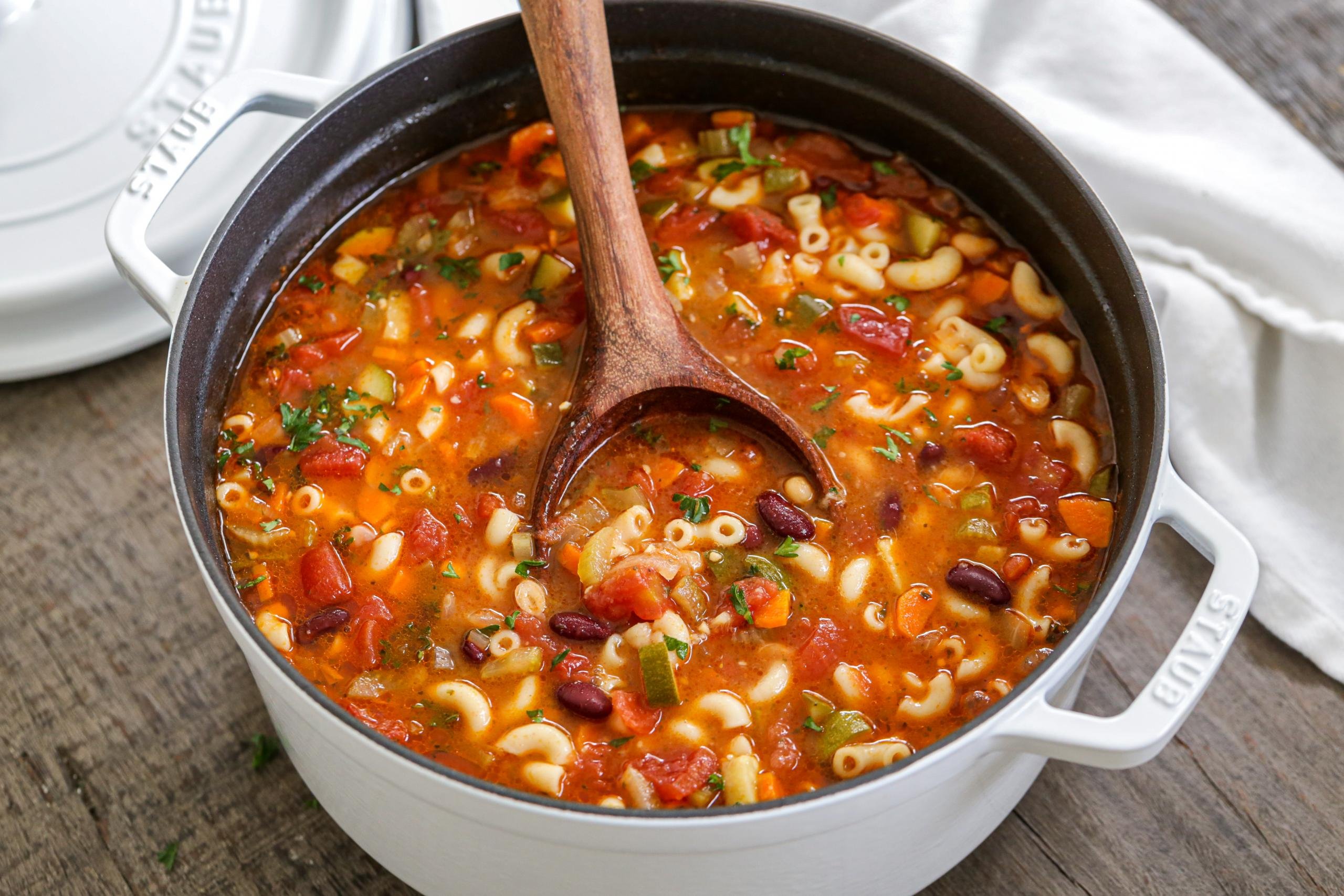 5. Minestrone Soup (Olive Garden Copycat)