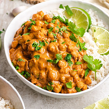 7. Easy Chickpea Curry