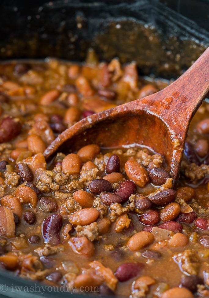 Slow Cooker Baked Beans Recipe