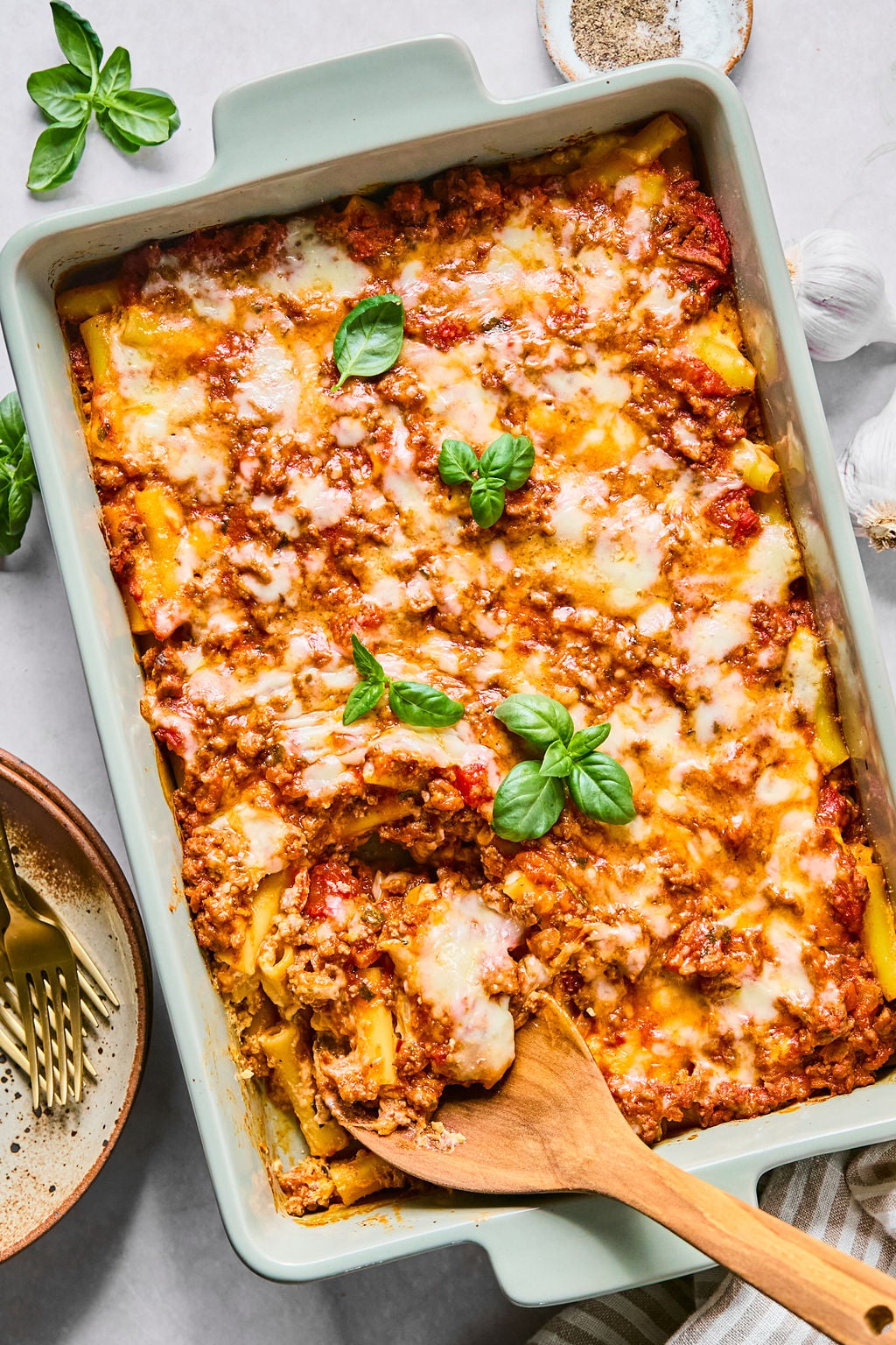 Baked Ziti with Ground Beef