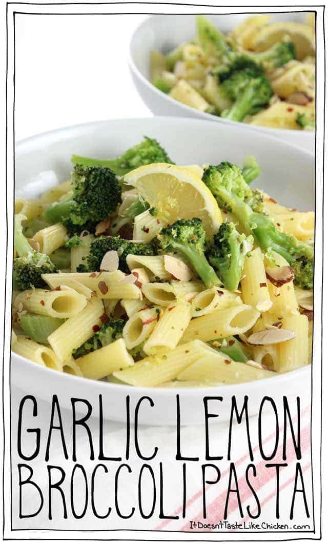 Garlic Lemon Broccoli Pasta