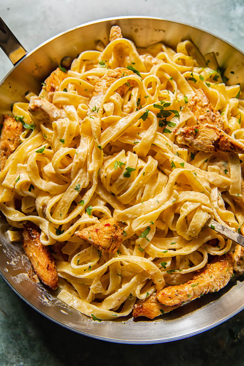 Cajun Chicken Alfredo