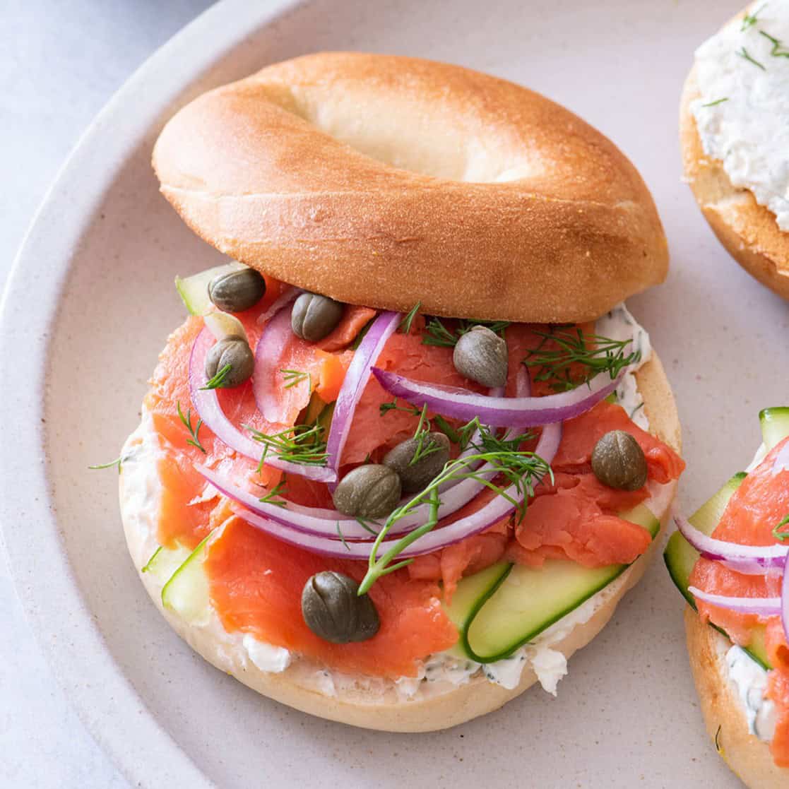 Smoked Salmon Bagel