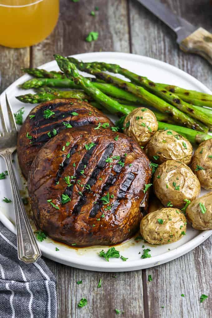 Grilled Portobello Mushroom Steaks