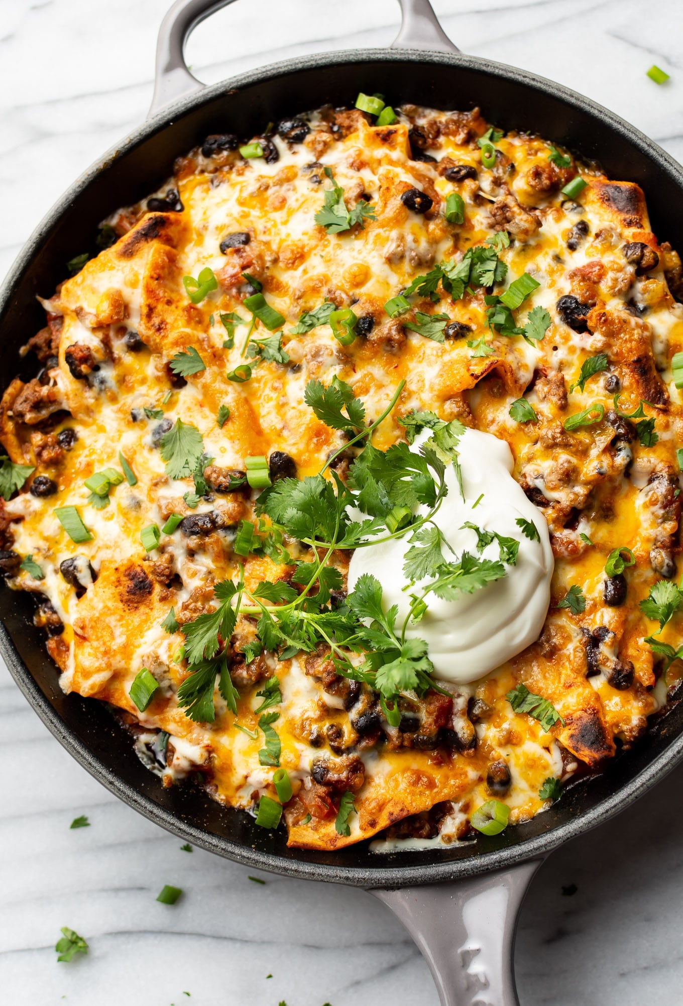 3. Beef Taco Skillet