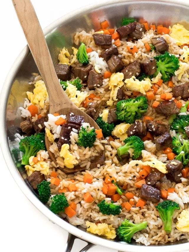 5. Easy Beef Fried Rice