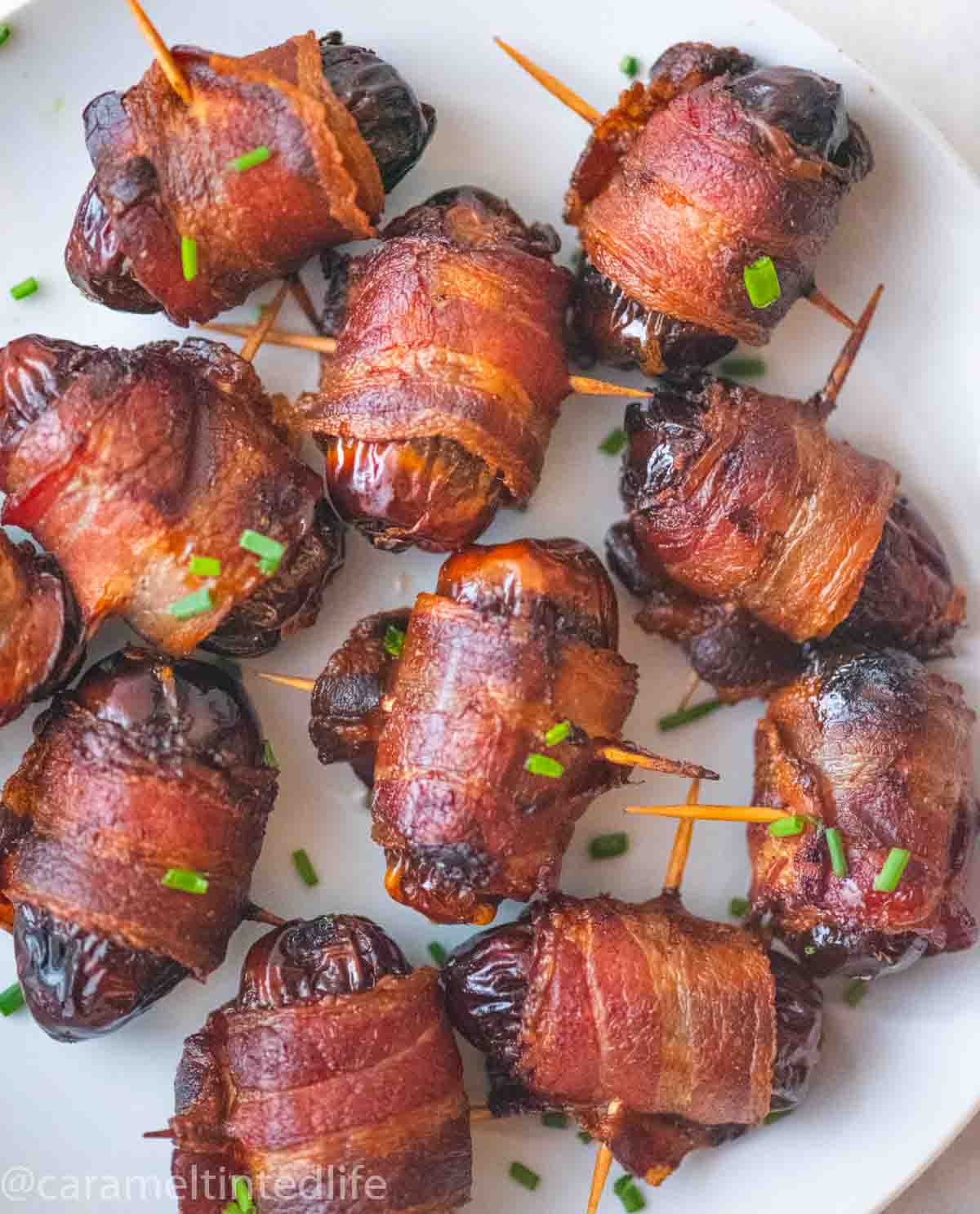 Air Fryer Bacon Wrapped Dates Recipe