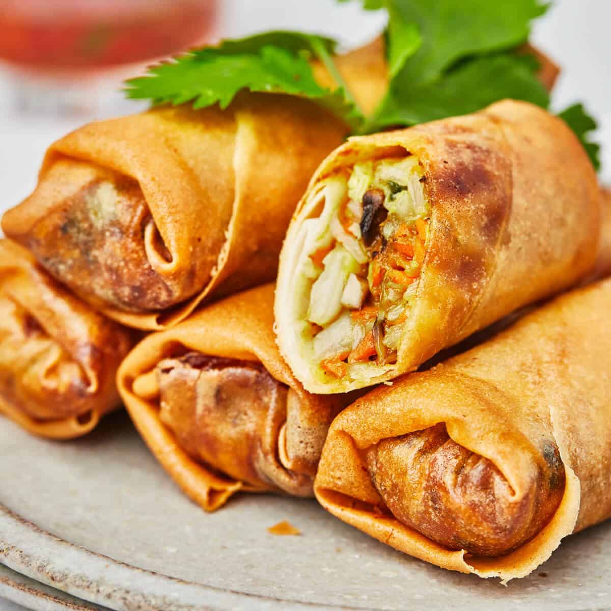 Air Fryer Vegetable Spring Rolls