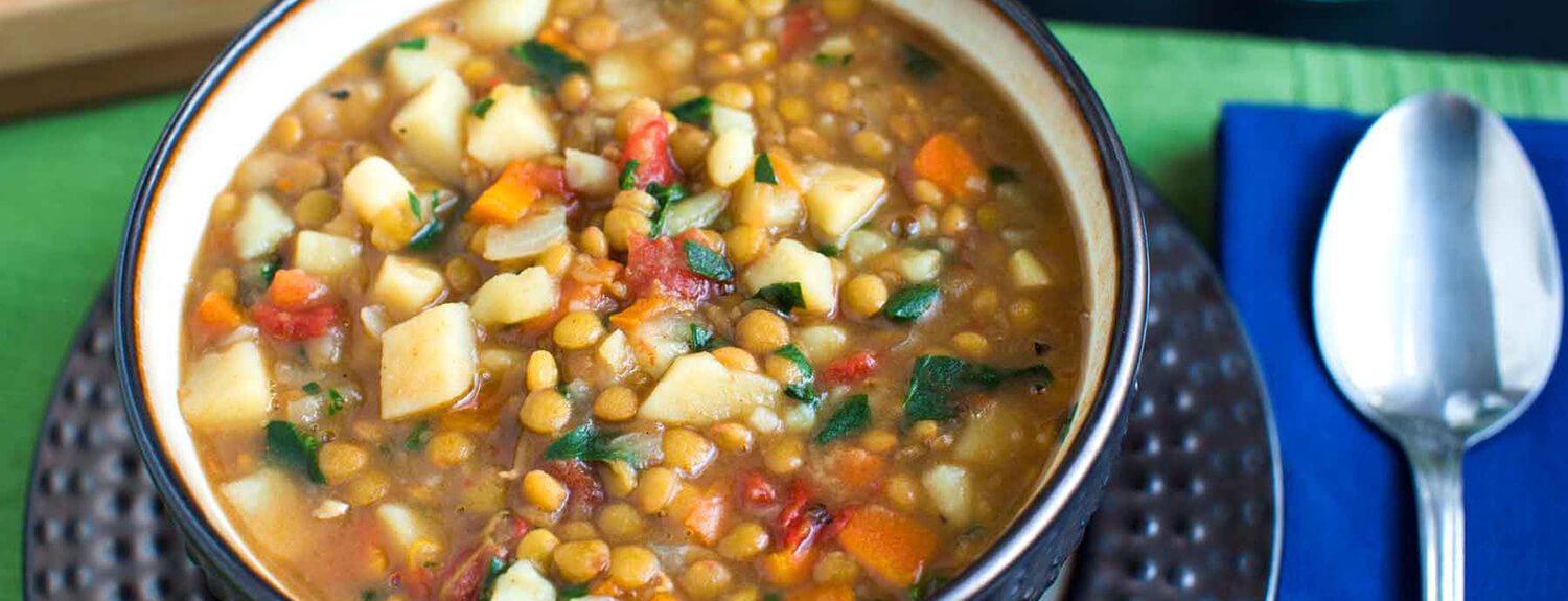 8. Lentil Vegetable Soup